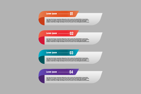 Banner Set Infographic Design Concept for Graphic Templates