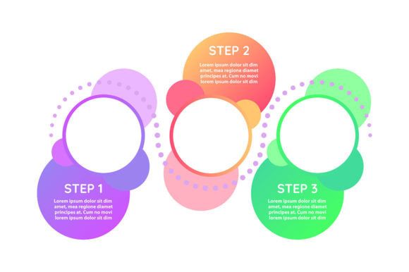 Creativity Process Vector Infographic - Graphic Templates for Local Brands