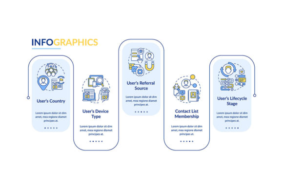 Smart Rules Criteria Vector Infographic for Graphic Templates