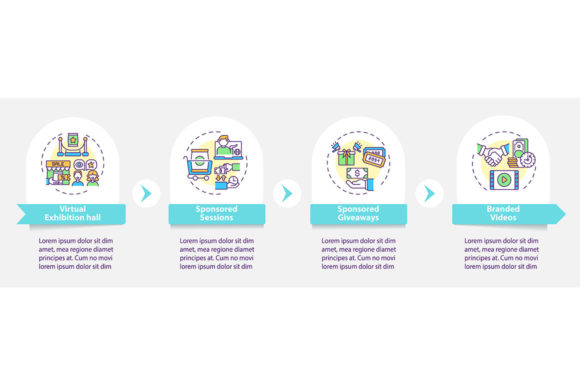 Sponsorship VE Vector Infographic for Graphic Templates